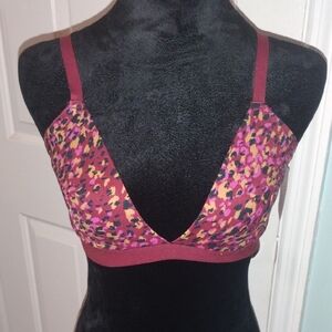 NWT Auden Multicolor Leopard Print Bralette